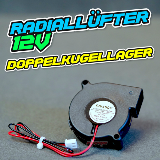 Radiallüfter 5015 12V
