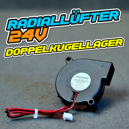 Radiallüfter 5015 24V
