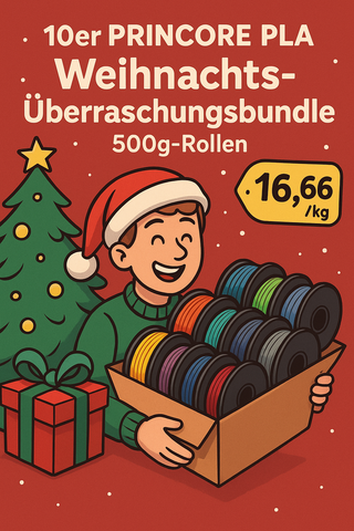 PRINCORE PLA Weihnachts-Überraschungsbundle