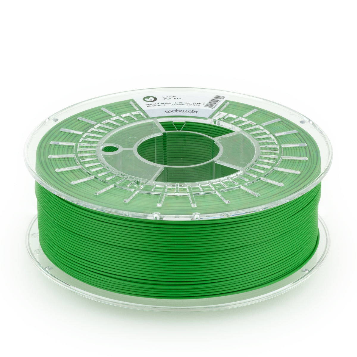 Extrudr PLA NX2 - Smaragdgrün [1.75mm] (25,90€/Kg)
