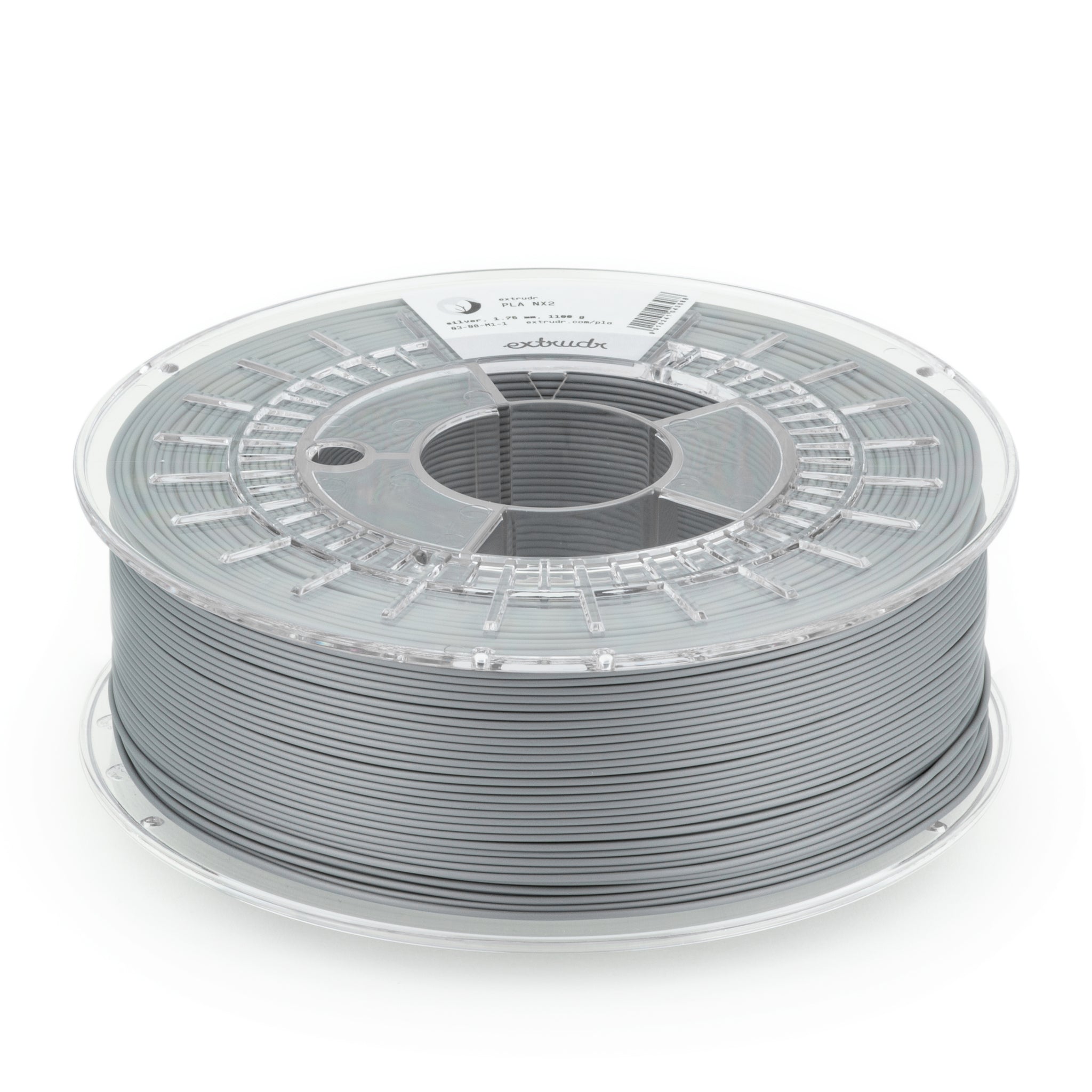 Extrudr PLA NX2 - Silber [1.75mm] (25,90€/Kg)
