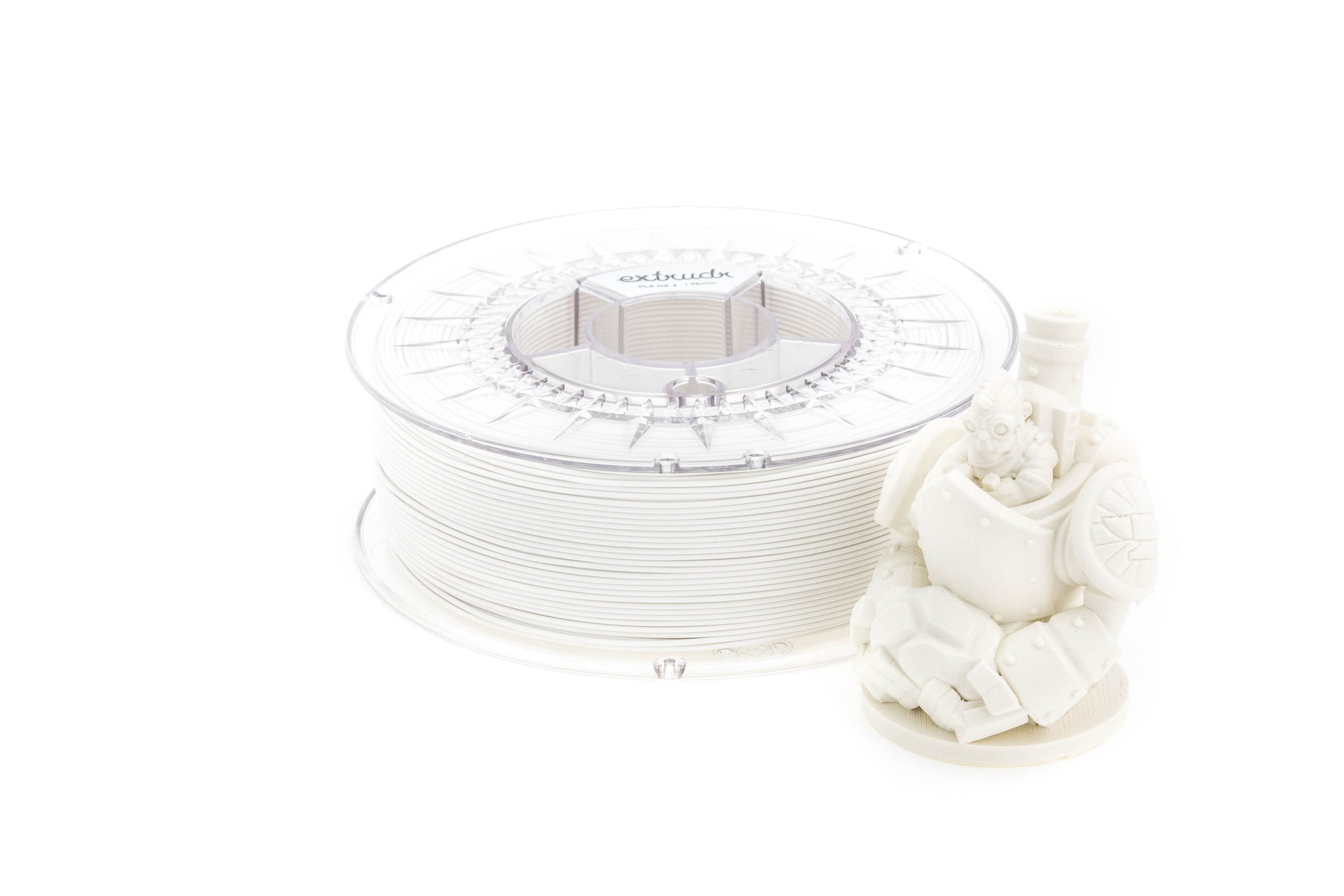 Extrudr PLA NX2 - Weiss [1.75mm] (25,90€/Kg)