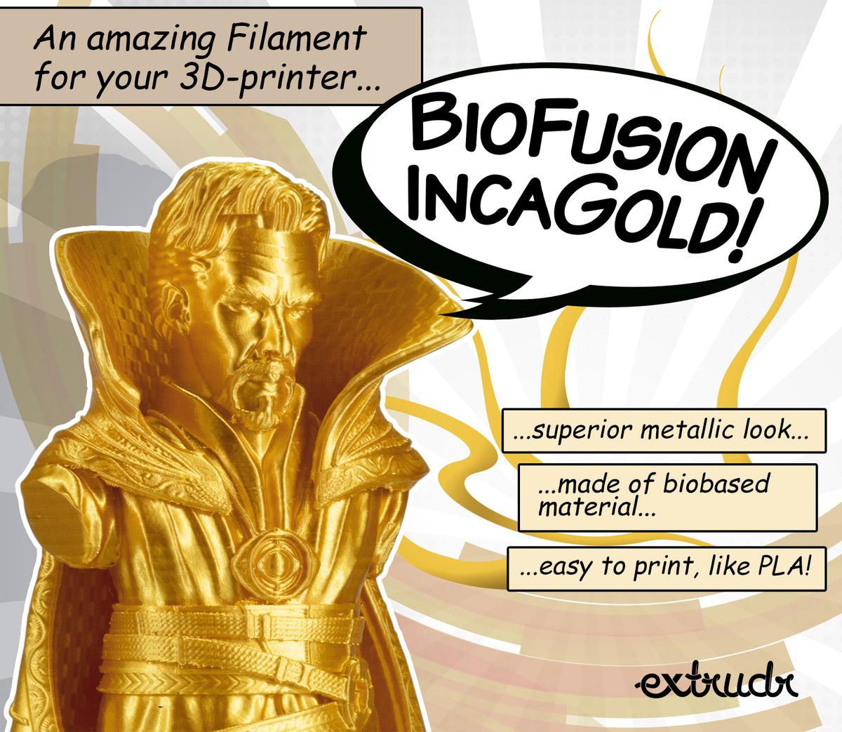 Extrudr BioFusion - Inca Gold [1.75mm] (31,13€/Kg)