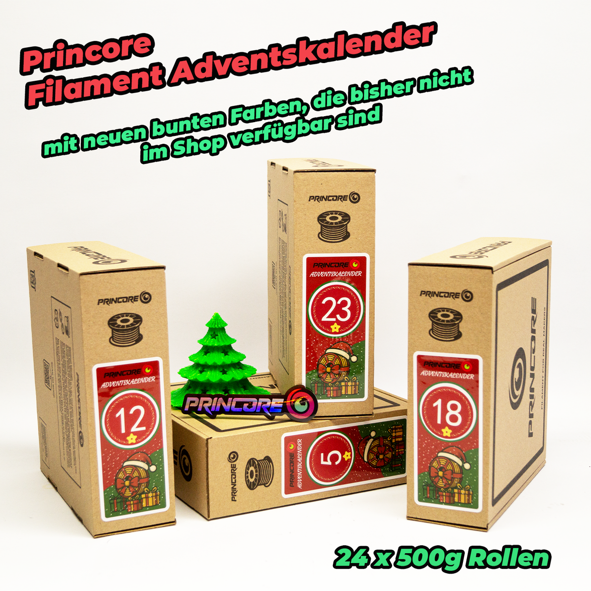 Princore Filament Adventskalender 🎄