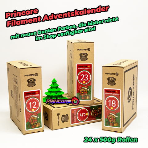 Princore Filament Adventskalender 🎄