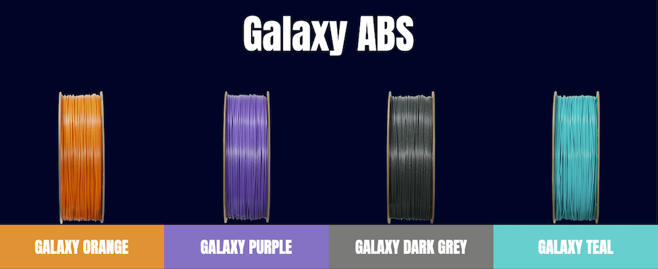 Polymaker PolyLite™ Galaxy ABS - Galaxy Bundle [1.75mm] (34,90€/Kg)