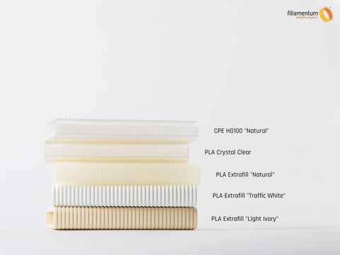 Fillamentum PLA Extrafill - Light Ivory [1.75mm] (29,20€/Kg)
