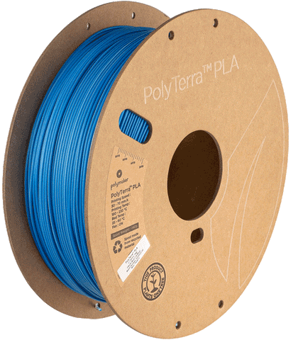 Polymaker PolyTerra™ Dual PLA - Glacier Blue (Ice-Blue) [1.75mm] (24,90€/Kg)