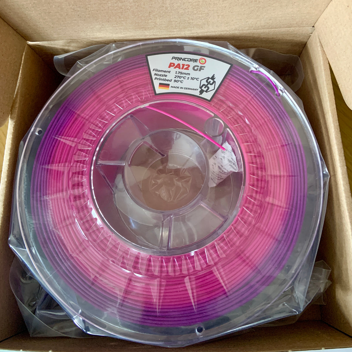 PRINCORE Nylon PA12 GF Farbwechselspulen - [1.75mm]