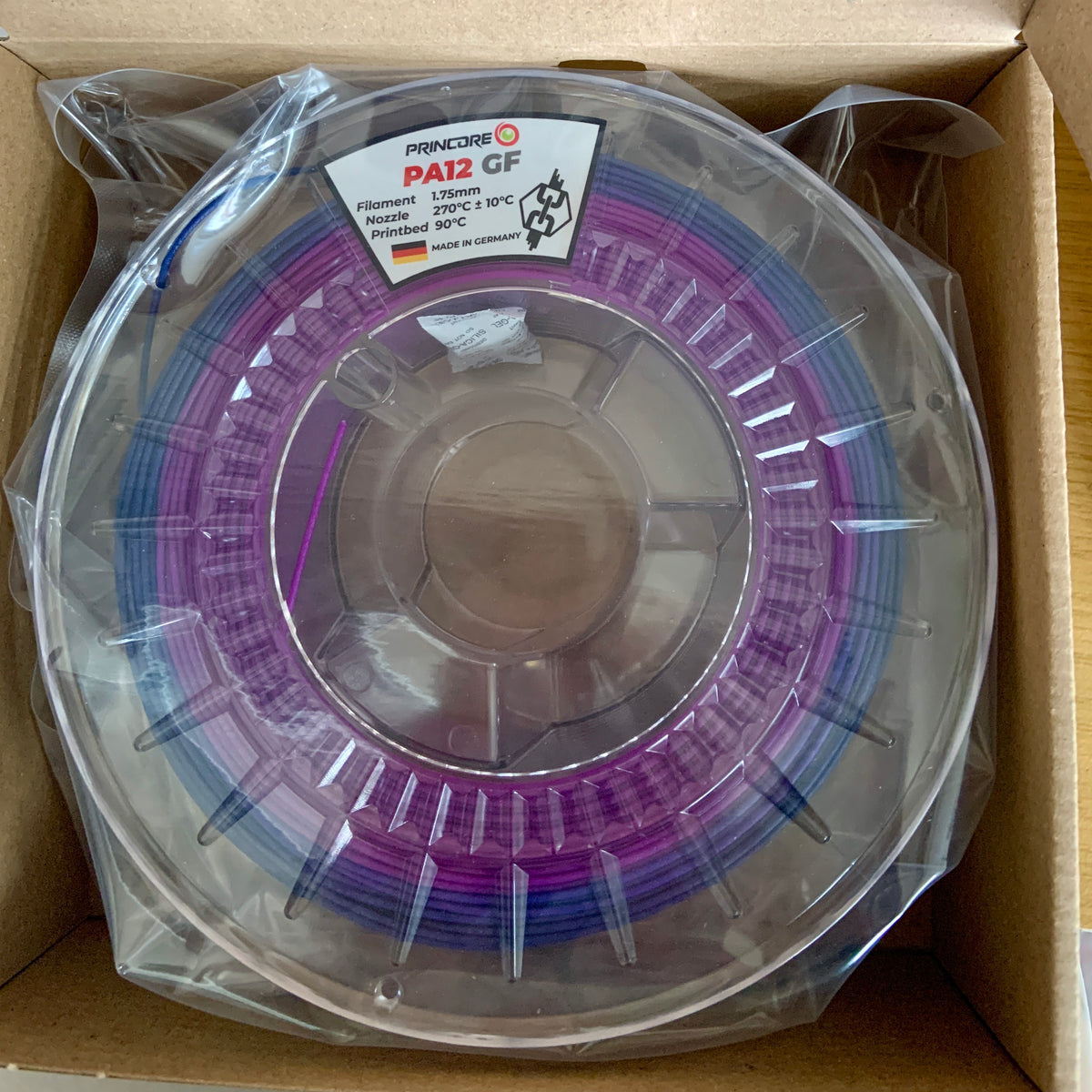 PRINCORE Nylon PA12 GF Farbwechselspulen - [1.75mm]