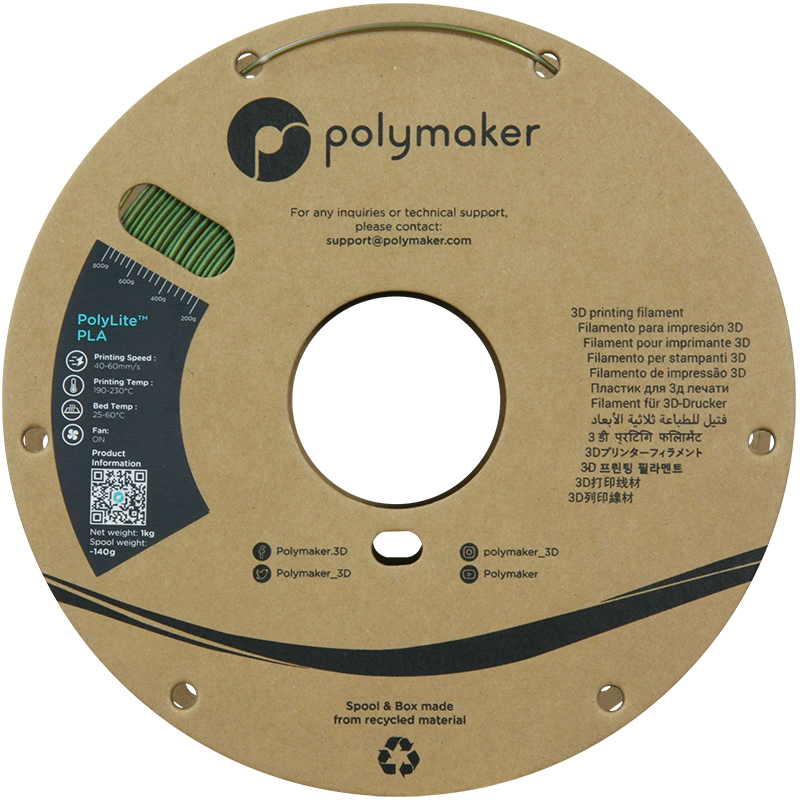 Polymaker PolyLite™ Starlight PLA - Meteor [1.75mm] (29,90€/Kg)