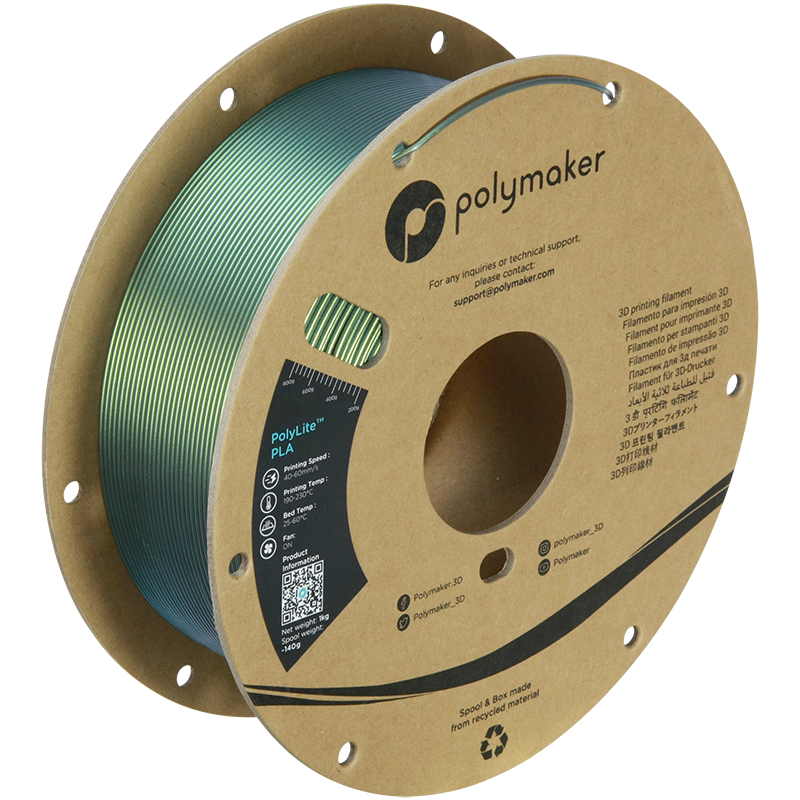 Polymaker PolyLite™ Starlight PLA - Aurora [1.75mm] (29,90€/Kg)