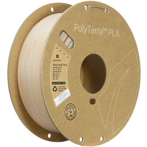 Polymaker PolyTerra™ Gradient PLA - Cappuccino [1.75mm] (29,90€/Kg)