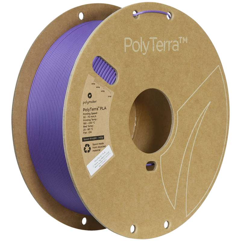 Polymaker PolyTerra™ PLA - Electric Indigo [1.75mm] (19,90€/Kg)