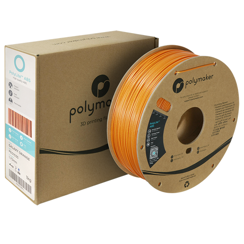Polymaker PolyLite™ Galaxy ABS - Galaxy Orange [1.75mm] (34,90€/Kg)