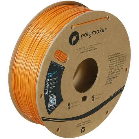 Polymaker PolyLite™ Galaxy ABS - Galaxy Orange [1.75mm] (34,90€/Kg)