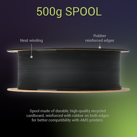 Polymaker Fiberon™ PETG-rCF08 Black - [1.75mm]