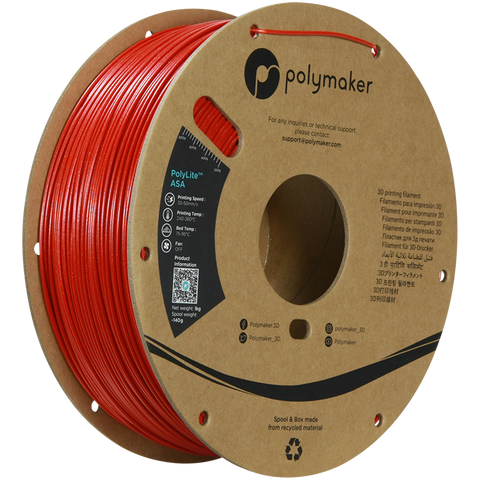Polymaker PolyLite™ Galaxy ASA - Galaxy Red [1.75mm] (39,90€/Kg)