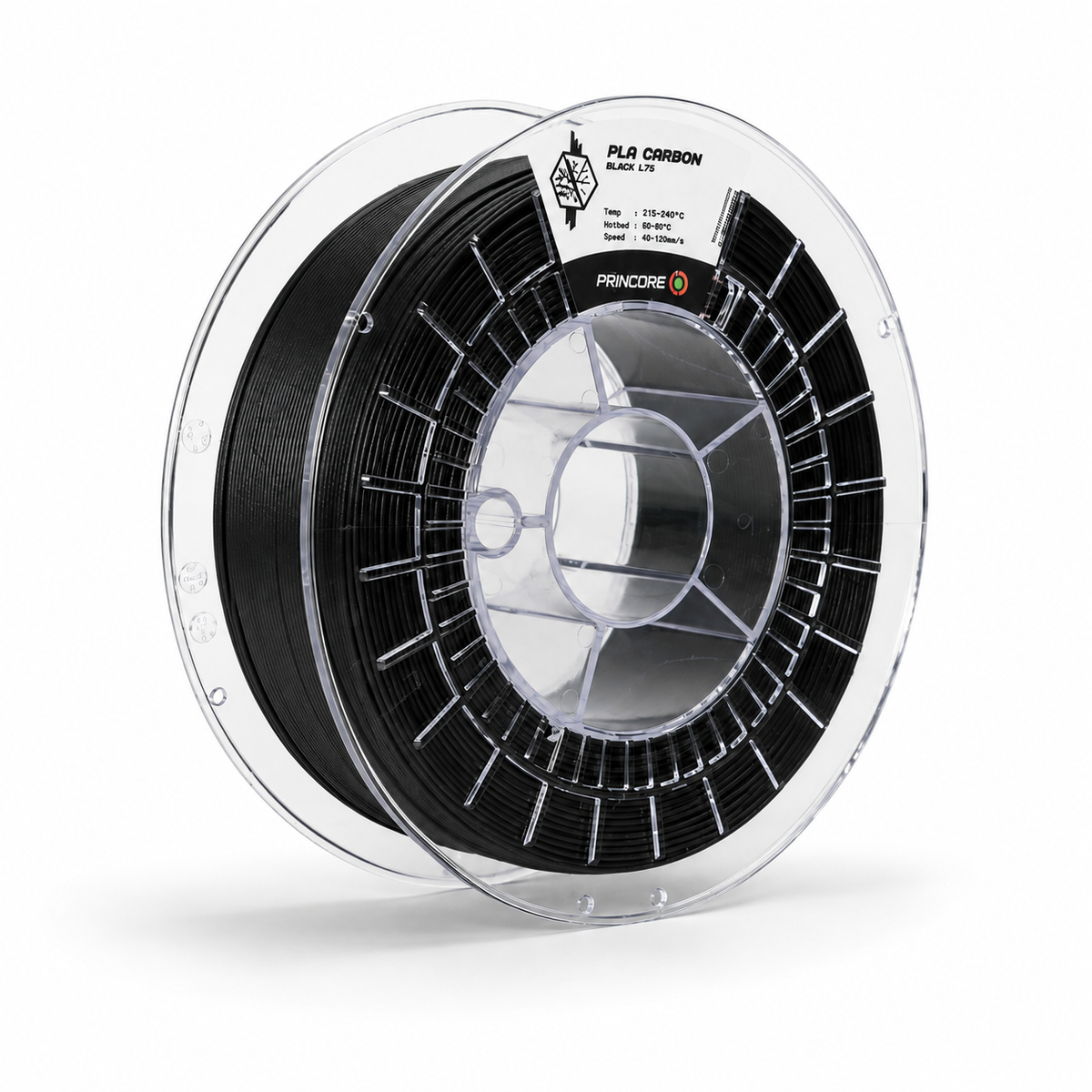PRINCORE PLA CARBON - Schwarz [1.75mm]