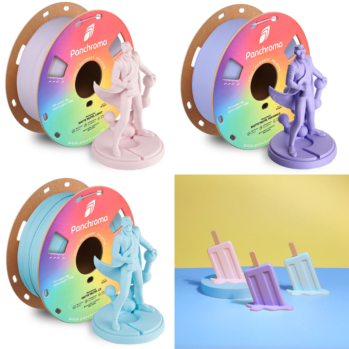 Polymaker Panchroma™ Matte PLA - Bundle [1.75mm]