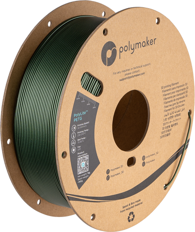 Polymaker PolyLite™ PETG - Dark Green [1.75mm] (29,90€/Kg)