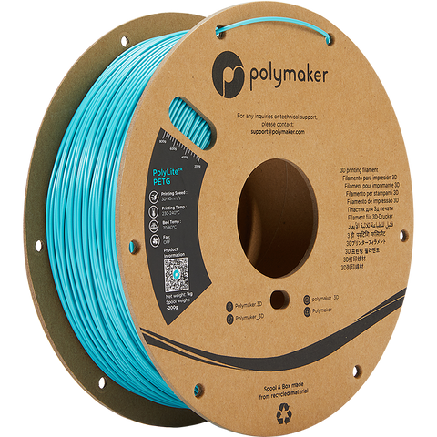 Polymaker PolyLite™ PETG - Polymaker Teal [1.75mm] (29,90€/Kg)