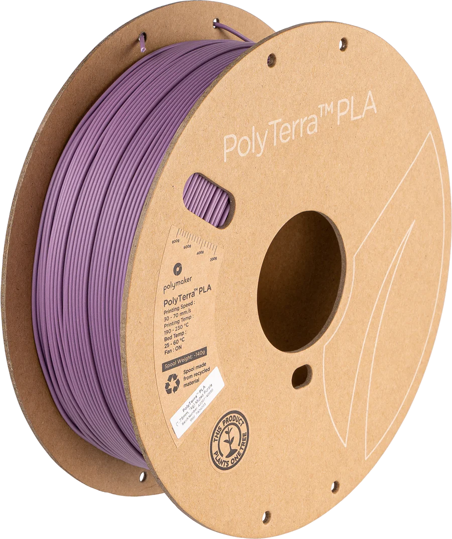 Polymaker PolyTerra™ PLA - Muted Purple [1.75mm] (19,90€/Kg)