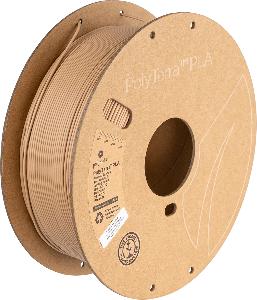Polymaker PolyTerra™ PLA - Peanut [1.75mm] (19,90€/Kg)