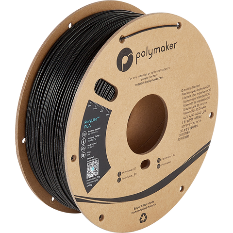 Polymaker PolyLite™ Galaxy PLA - Galaxy Black [1.75mm] (29,90€/Kg)