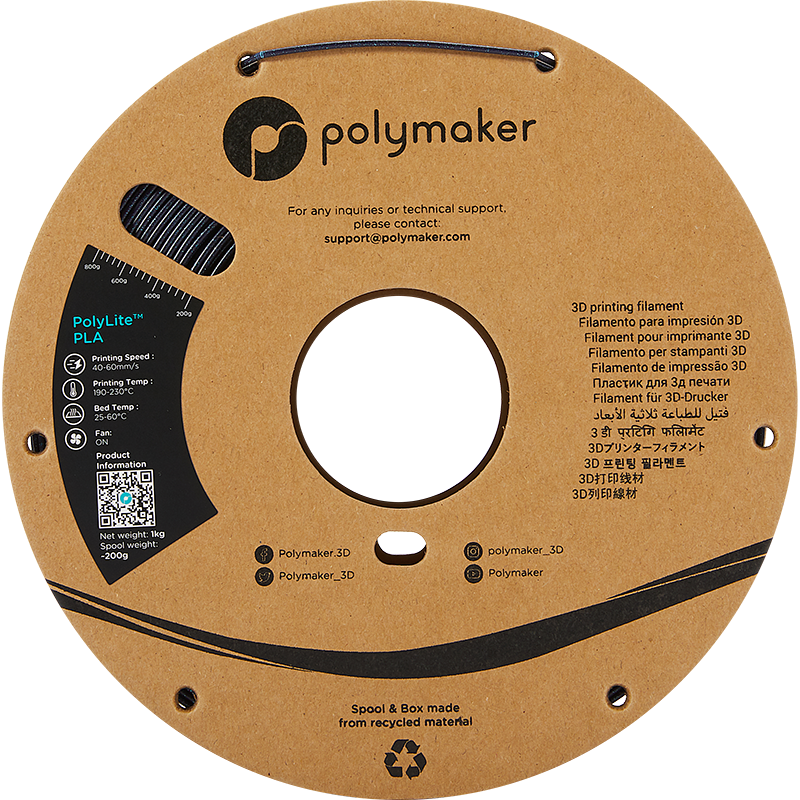 Polymaker PolyLite™ Galaxy PLA - Galaxy Dark Blue [1.75mm] (29,90€/Kg)