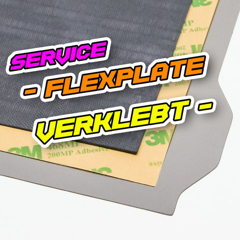 Serviceleistung  Flexplate verklebt (9,99€/Set)