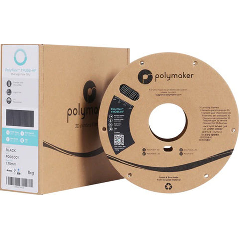 Polymaker PolyFlex™ TPU95 HF - Schwarz [1.75mm] (49,90€/Kg)