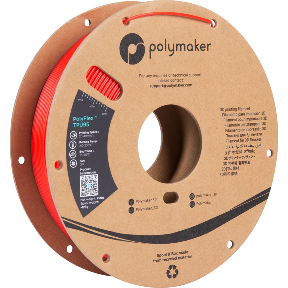 Polymaker PolyFlex™ TPU95 - [1.75mm]