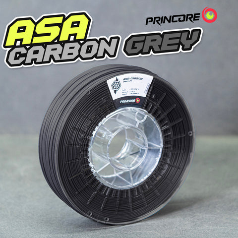 PRINCORE ASA CARBON - Grey [1.75mm] (61,25€/Kg)