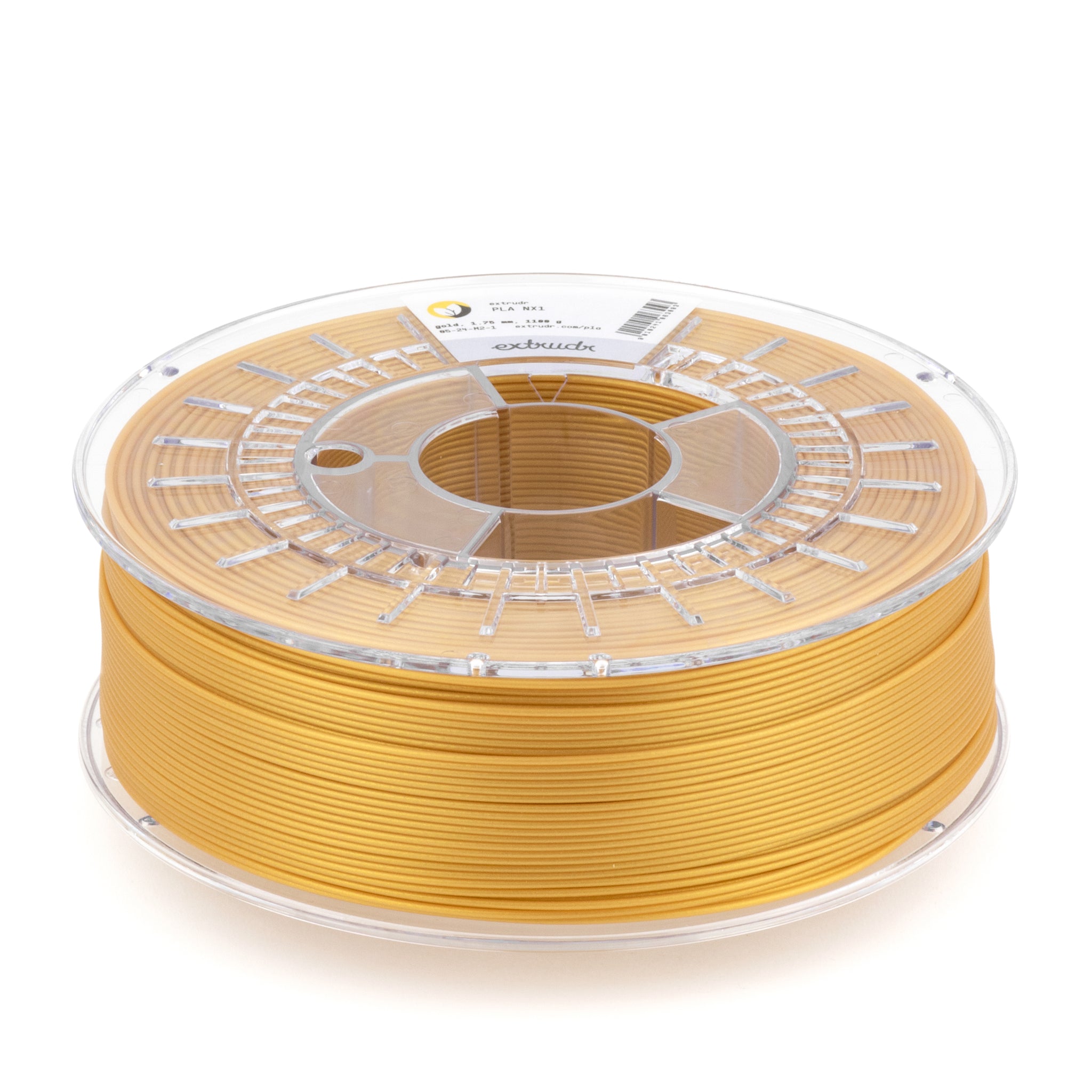 Extrudr PLA NX1 - Gold [1.75mm] (24,90€/Kg)