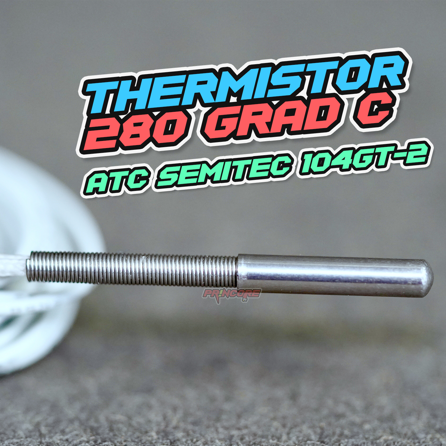 Thermistor ATC Semitec 104GT-2 (280° C)