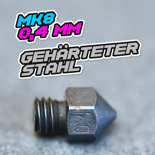 Düse MK8 (Nozzle) 0,4 gehärteter Stahl