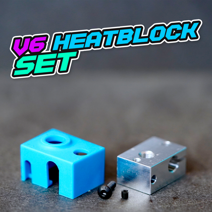 Heizblock V6 SET (z.B. Anycubic I3 Mega / Anycubic Chiron)