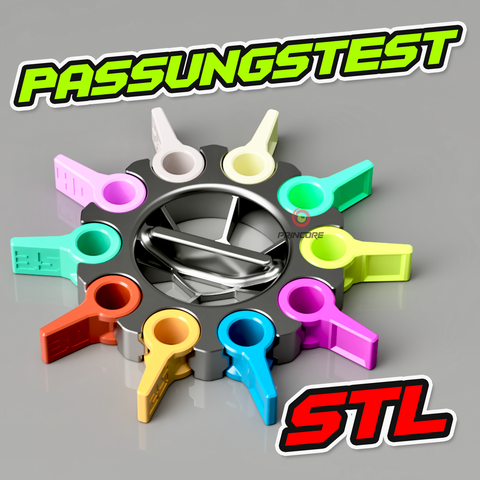 Passungstest - STL Sofort-Download