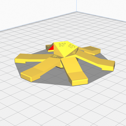 Überhang Test - STL Sofort-Download