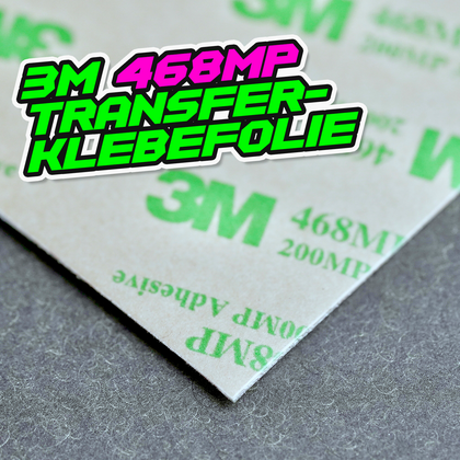 Transferklebefolie - 3M 468MP !Variante wählen!