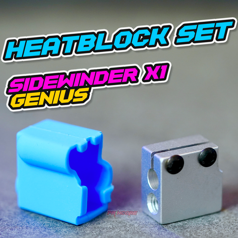 Heizblock VOLCANO SET 2 (z.B. Sidewinder X1 / GENIUS)
