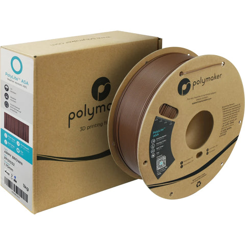 Polymaker PolyLite™ ASA - Army Brown [1.75mm] (34,90€/Kg)