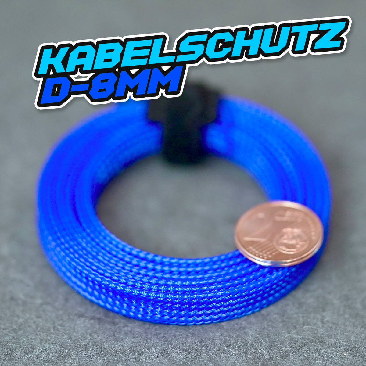 Kabelschutz / Geflechtschlauch - 8mm 2,99€/Meter !Farbe wählbar! – Princore  GmbH