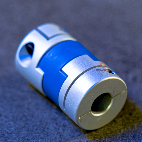 Flexible Wellenkupplung 5mm / 8mm [Blau]