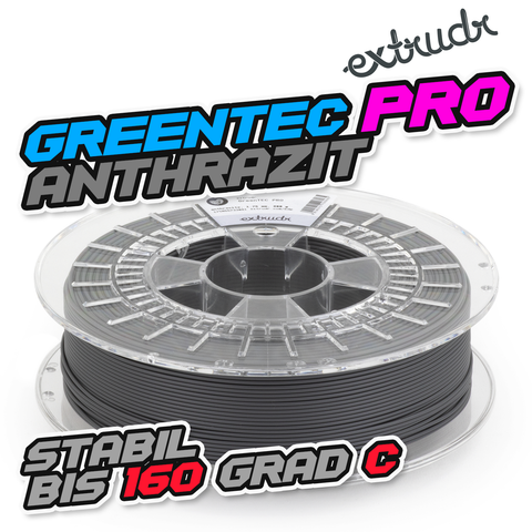 Extrudr GreenTEC PRO - Anthrazit [1.75mm] (56,13€/Kg)