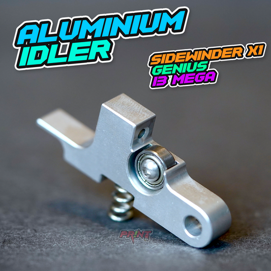 Aluminium Extruder Arm / Idler / Bügel (z.B. Artillery Sidewinder X1 / GENIUS)