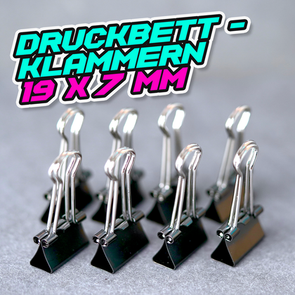 FUNDGRUBE - Dauerdruckplatte / Druckbett Klammern - Kat01