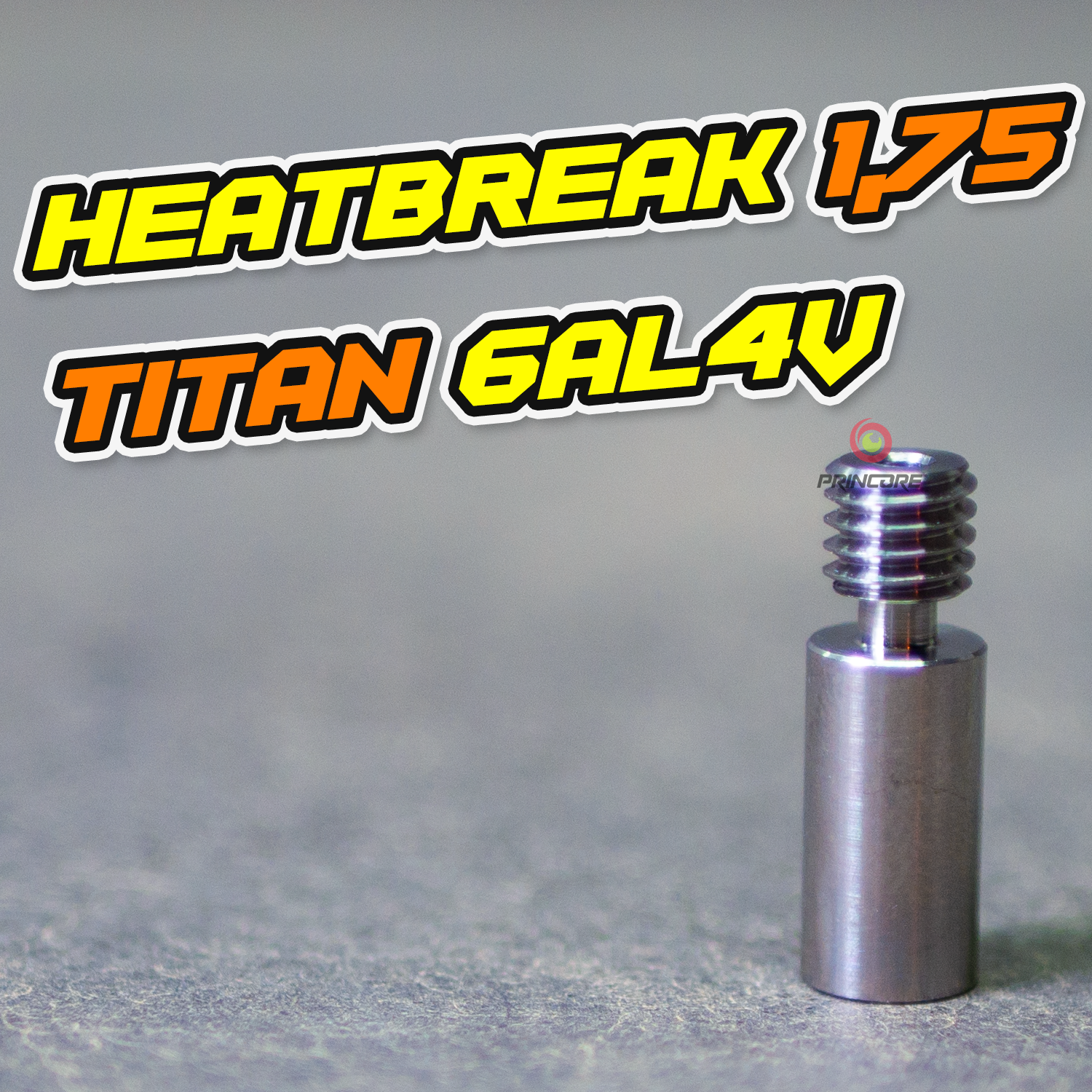 Tuning Heatbreak TITAN 6AL4V [z.B. Sidewinder X1/X2, GENIUS] gesteckt