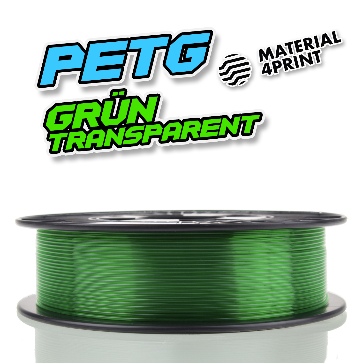 M4P PETG - Grün Transparent [1.75mm] (29,27€/Kg)